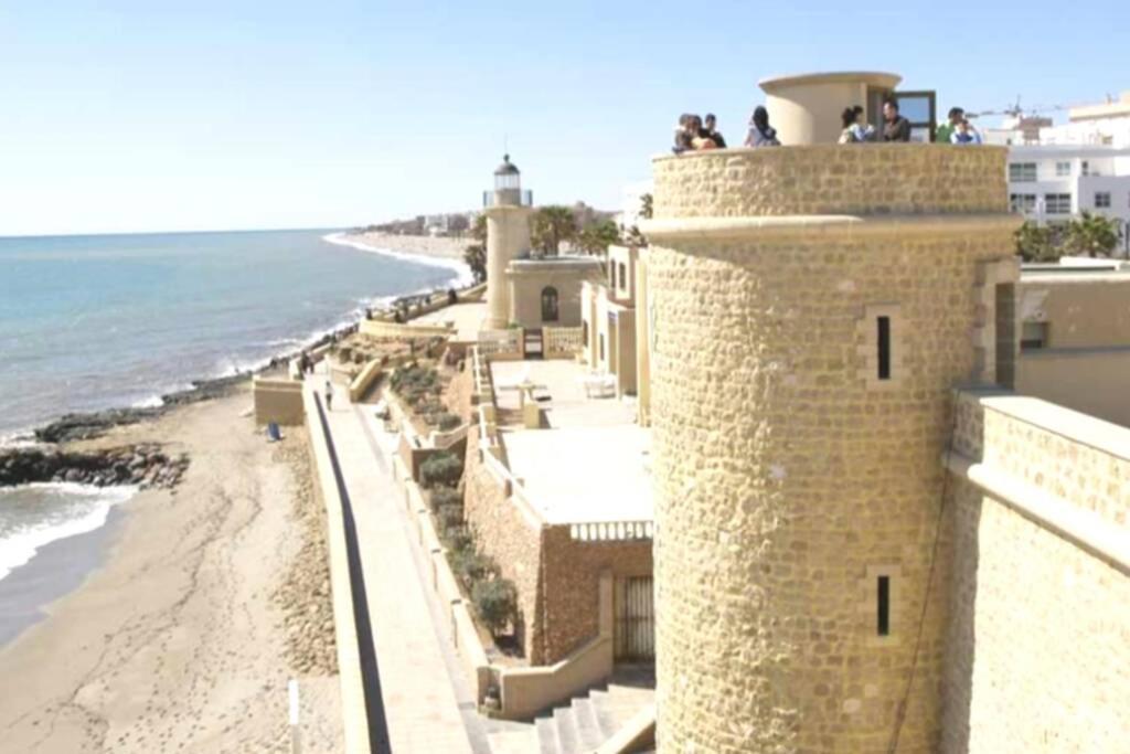 A 600 M De La Playa Y El Castillo Santa Ana Рокетас-де-Мар Екстер'єр фото